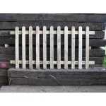 Rounded Picket Fence Panel - Green Treated